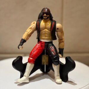 VTG 1999 Macho Man Randy Savage WCW Madness Toy Biz Smash n Slam Action Figure